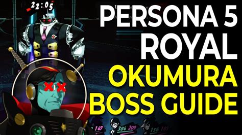 best team for okumura boss|Persona 5 Royal Okumura boss – how to beat him